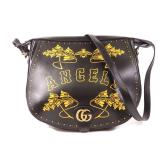 Gucci Cowhide Leather La Angels Shoulder Bag...
