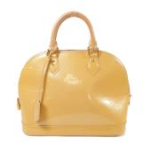 Louis Vuitton Lacquered Leather Vernis Alma Pm...
