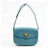 Versace Vintage Flap Crossbody  Grained Leather