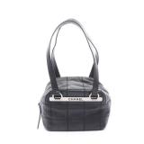 Chocolate bar Handbag Mini boston bag Leather...