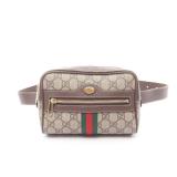 Ophidia GG Supreme Small belt bag Sherry line...