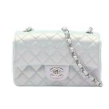 Mini matelasse 20 Chain shoulder bag Leather...