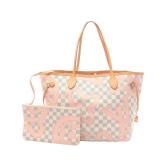 Neverfull MM Damier Azur Tahiti Rose ballerine...