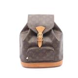 Montsouris MM Monogram Backpack Rucksack PVC...