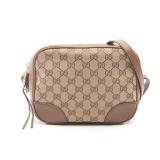 Bree GG canvas Shoulder bag Canvas Leather...