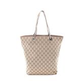 GG canvas Shoulder bag Tote bag Canvas Leather...