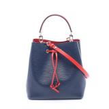 Neo noe Epi Andigo blue 2WAY Handbag Leather...