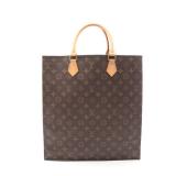Sac Plat Monogram Handbag Tote bag PVC Leather...