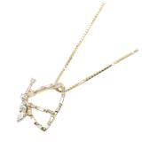 Diamond Necklace 18K Yellow Gold