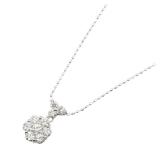 Diamond Necklace 18K White Gold