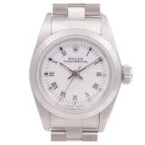 Rolex Oyster Perpetual Auto SS White