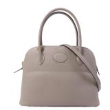 Hermes Bolide 27 Epsom Bag Gris Tourterelle