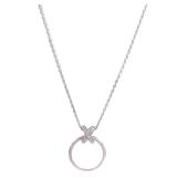 Chaumet Diamond 18K White Gold Necklace