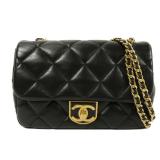 Chanel Chain Shoulder Bag AS3474 Black