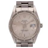 Rolex Oyster Perpetual Date Auto SS Silver