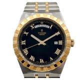Tudor Royal Auto K18 YG SS Black