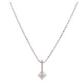 Diamond Necklace 18K White Gold