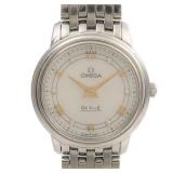 Omega DeVille Prestige SS MOP White