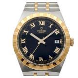 Tudor Royal Auto K18 YG SS Black