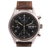 IWC Pilot's Chronograph Auto SS Black