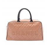 Chanel Bowling Mini Boston Brown