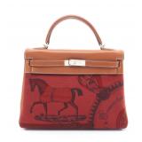 Hermes Kelly 32 Amazon Rouge