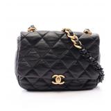 Chanel Metal Detail Chain Black