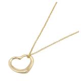 Tiffany Open Heart Gold Necklace