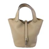 Hermes Picotin PM Clemence Tote Trench