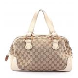 Gucci Bamboo Mini Boston Beige