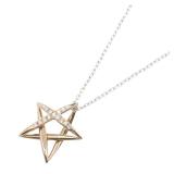 Mikimoto Diamond Two-Tone Gold Necklace