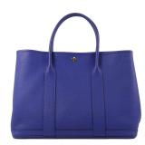 Hermes Garden Party PM Blue Electric