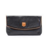 Celine Leather Clutch Black/Brown