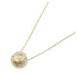 Tiffany Dots Ball Diamond Gold Necklace