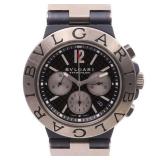 Bvlgari Diagono Titanium Chrono Auto