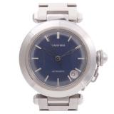Cartier Pasha C Auto SS Navy