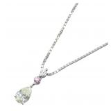 Diamond Necklace Platinum White Gold