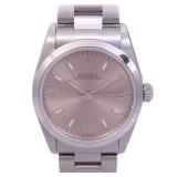 Rolex Oyster Perpetual Auto SS Pink