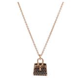 Hermes Kelly Spinel Pink Gold Necklace