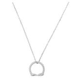 Cartier Entrelaces 18K White Gold Necklace