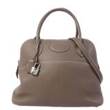 Hermes Bolide 31 Clemence Bag Etoupe