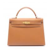 Hermes Kelly 32 Natural Chamonix