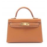 Hermes Mini Kelly II Gold