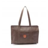 Celine Macadam Tote Brown