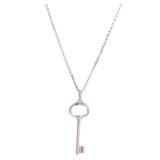 Tiffany Key Pendant Silver Necklace