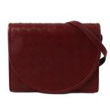Bottega Veneta Lambskin Shoulder Red
