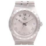Tudor Royal Auto SS Silver