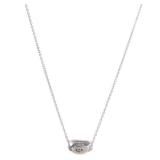 Tiffany Bean Design Silver Necklace