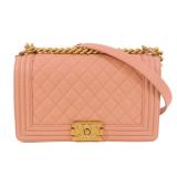 Chanel Boy 25 Chain Pink