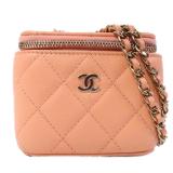 Chanel Vanity Chain Bag Orange